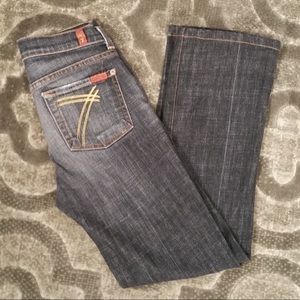 Charcoal 7 for all mankind jeans